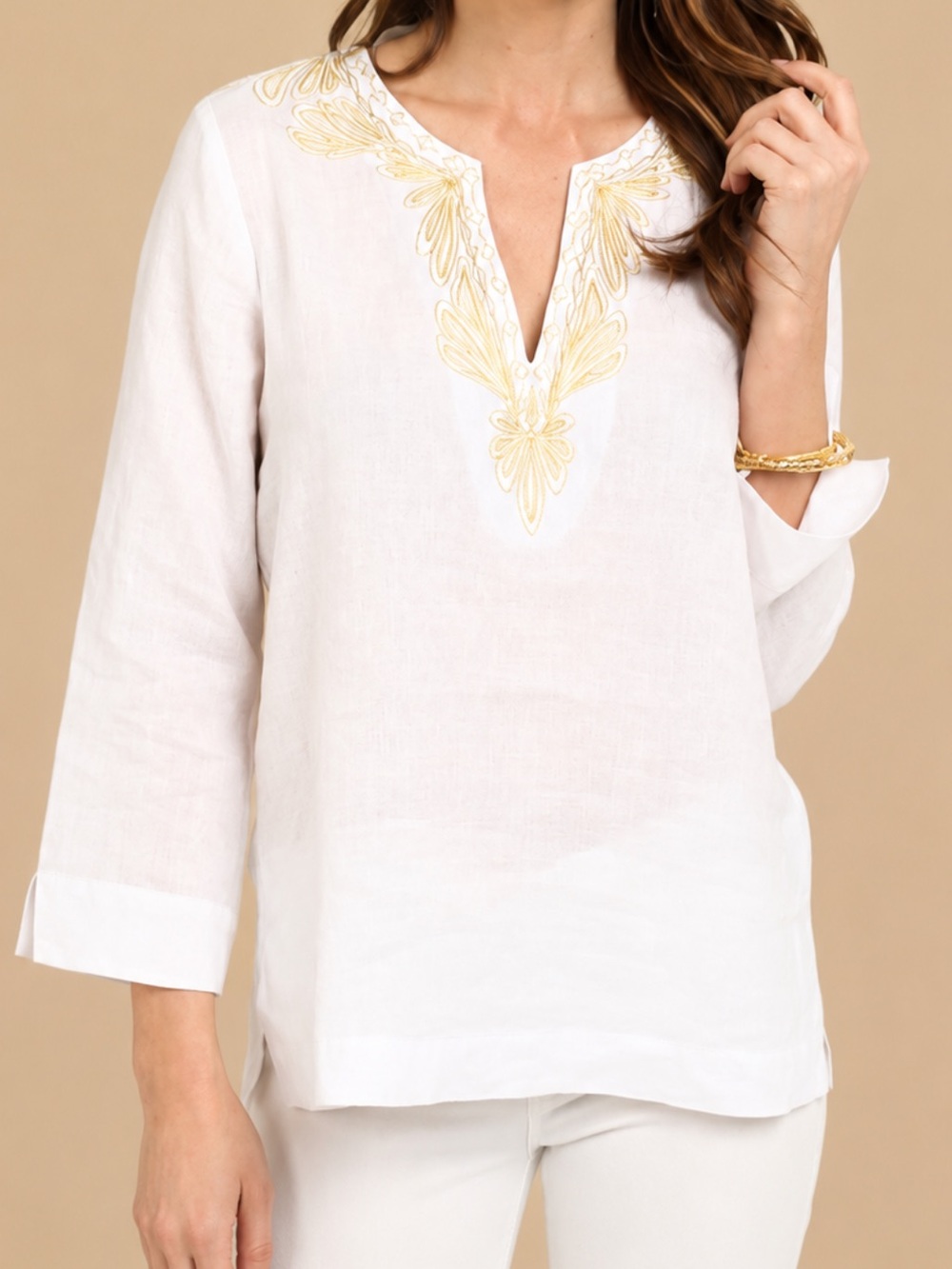 NWOT Lilly Pulitzer Linen Amelia Island Tunic